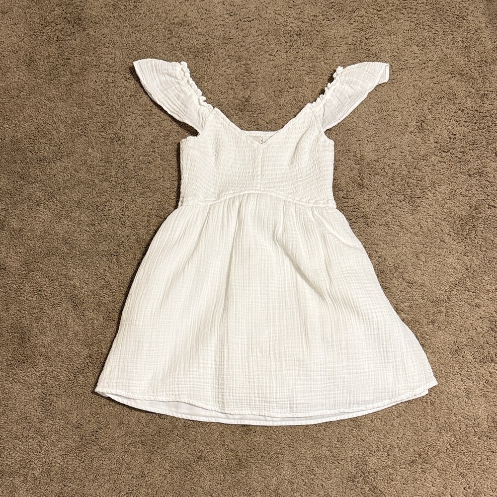 Hollister White Casual Dress